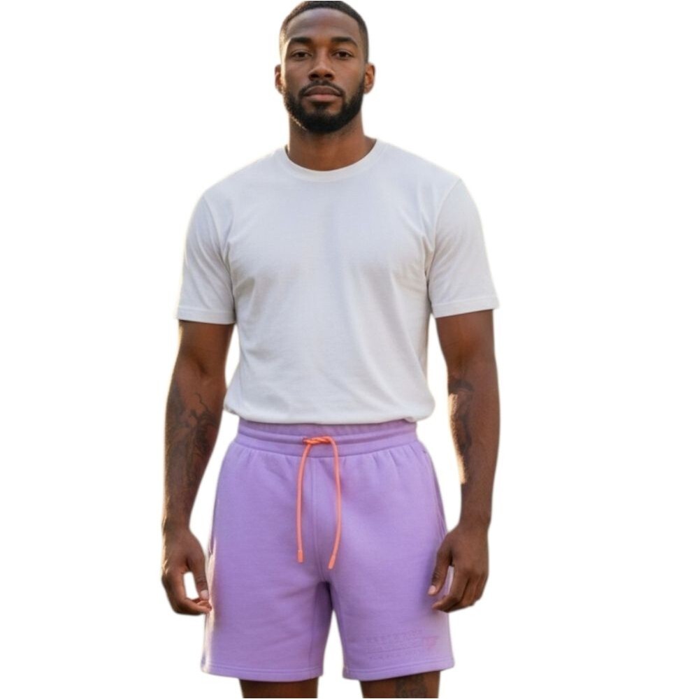 Fabletics Men's The Lightweight Go-To Short, Iconic Lavender Athletics, Medium